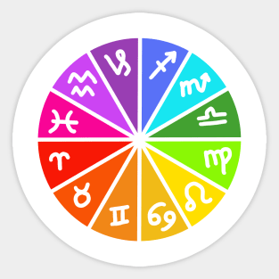 Zodiac Wheel Sticker